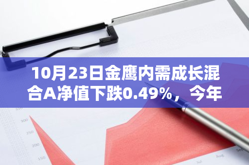 10月23日金鹰内需成长混合A净值下跌0.49%，今年来累计下跌9.72%