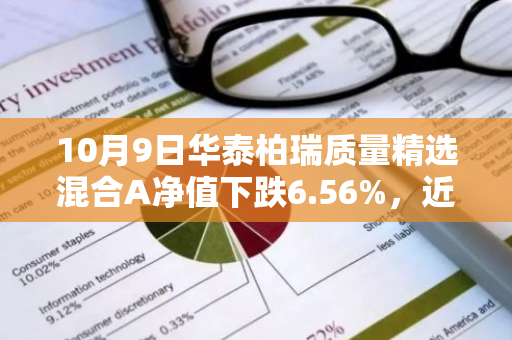 10月9日华泰柏瑞质量精选混合A净值下跌6.56%，近3个月累计上涨0.98%