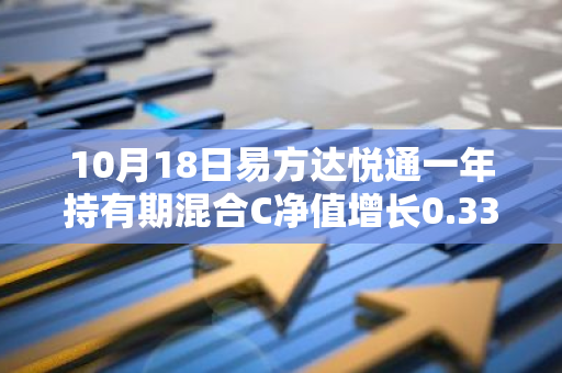 10月18日易方达悦通一年持有期混合C净值增长0.33%，今年来累计上涨5.58%