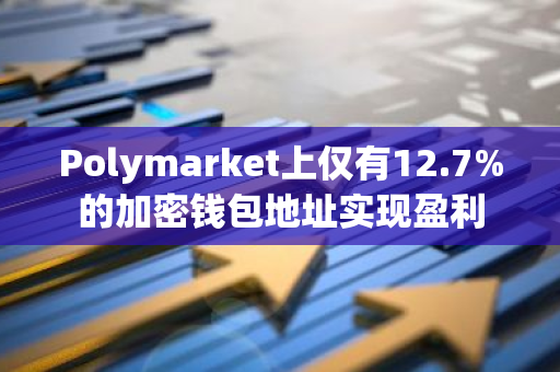 Polymarket上仅有12.7%的加密钱包地址实现盈利