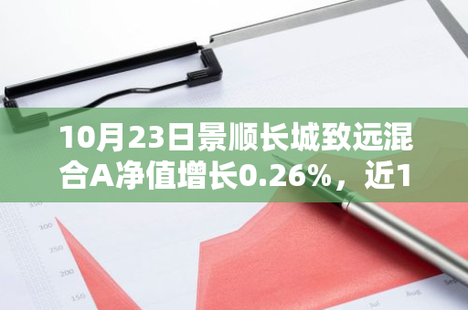 10月23日景顺长城致远混合A净值增长0.26%，近1个月累计上涨29.64%