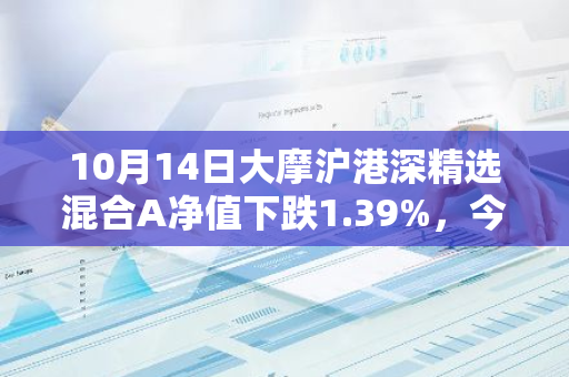 10月14日大摩沪港深精选混合A净值下跌1.39%，今年来累计下跌13.86%