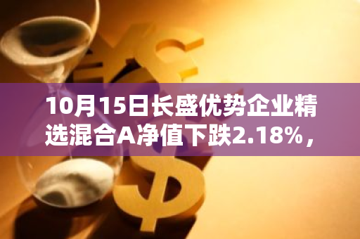 10月15日长盛优势企业精选混合A净值下跌2.18%，今年来累计上涨2.74%