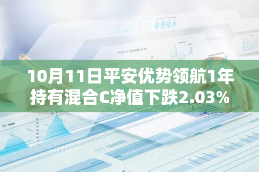 10月11日平安优势领航1年持有混合C净值下跌2.03%，今年来累计下跌17.89%