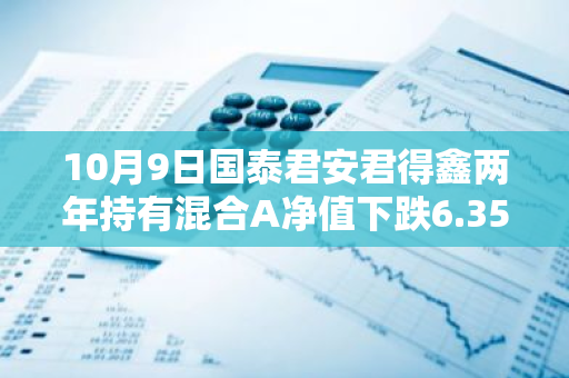 10月9日国泰君安君得鑫两年持有混合A净值下跌6.35%，今年来累计上涨2.93%