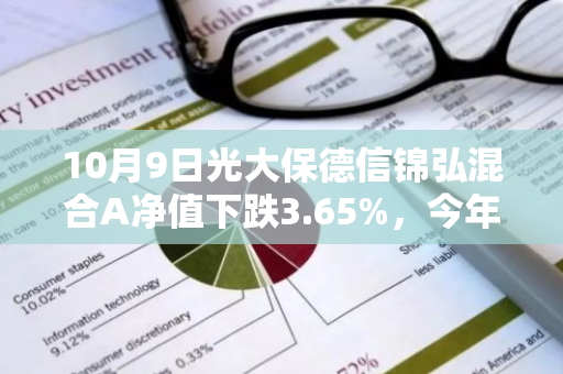 10月9日光大保德信锦弘混合A净值下跌3.65%，今年来累计上涨0.06%