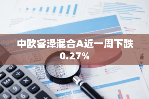 中欧睿泽混合A近一周下跌0.27%