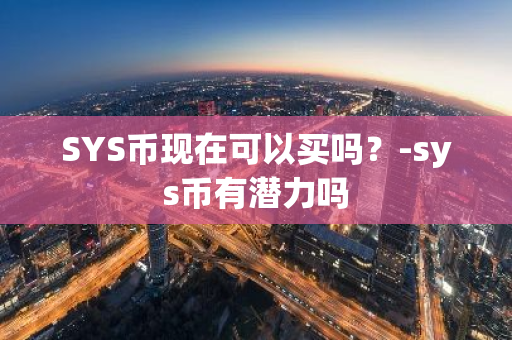 SYS币现在可以买吗？-sys币有潜力吗