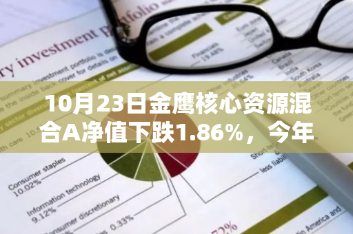 10月23日金鹰核心资源混合A净值下跌1.86%，今年来累计上涨4.3%