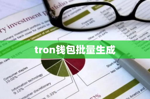 tron钱包批量生成