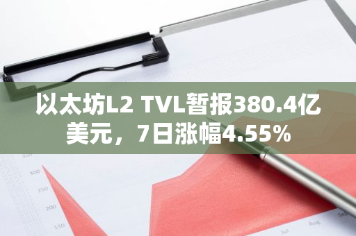 以太坊L2 TVL暂报380.4亿美元，7日涨幅4.55%