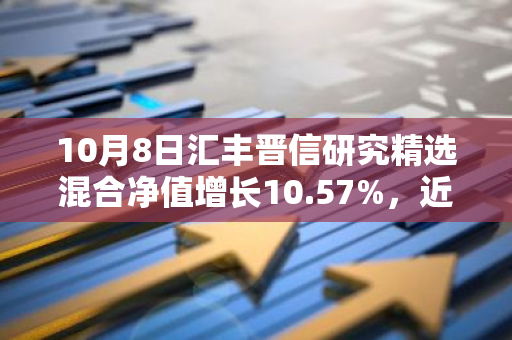 10月8日汇丰晋信研究精选混合净值增长10.57%，近1个月累计上涨51.49%