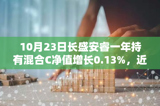 10月23日长盛安睿一年持有混合C净值增长0.13%，近1个月累计上涨6.9%