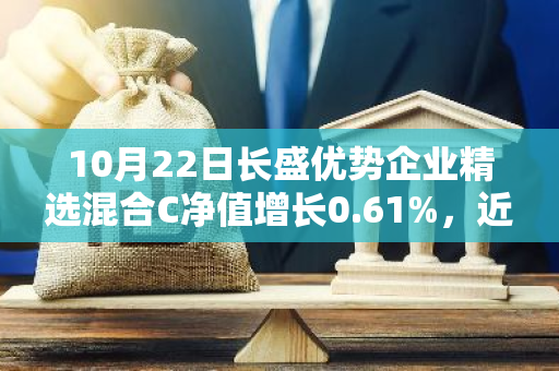 10月22日长盛优势企业精选混合C净值增长0.61%，近1个月累计上涨23.16%