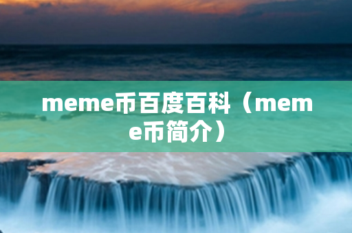 meme币百度百科（meme币简介）