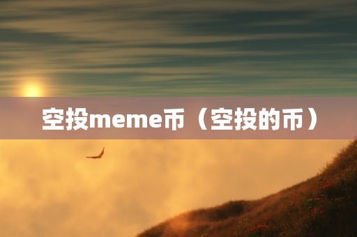 空投meme币（空投的币）