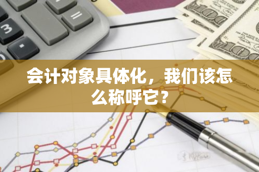 会计对象具体化，我们该怎么称呼它？