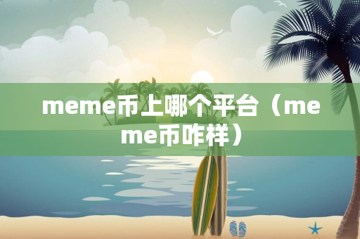 meme币上哪个平台（meme币咋样）