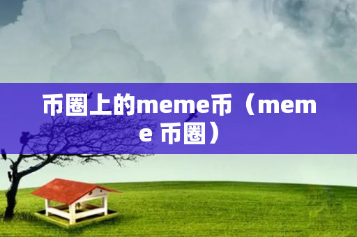 币圈上的meme币（meme 币圈）