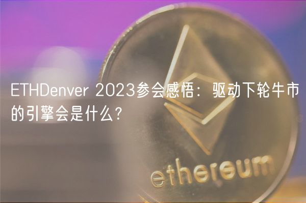 THDnvr 2023参会感悟：驱动下轮牛市的引擎会是什么？