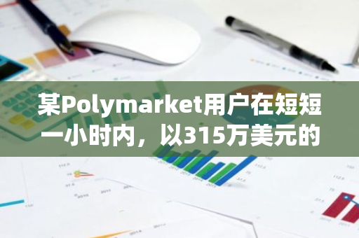 某Polymarket用户在短短一小时内，以315万美元的巨额押注，大量抛售特朗普胜选头寸