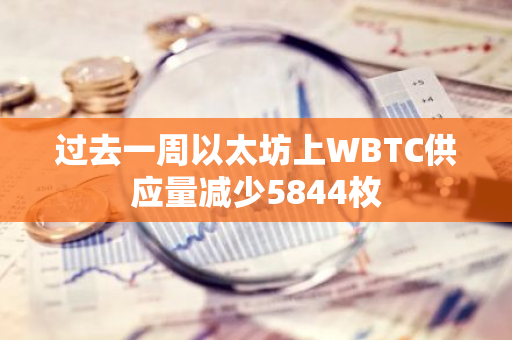 过去一周以太坊上WBTC供应量减少5844枚