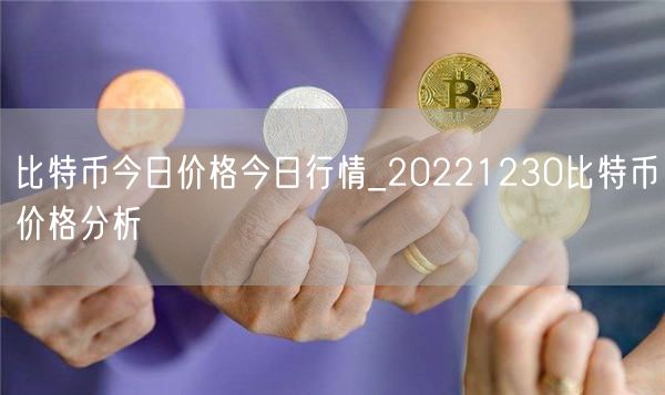 比特币今日价格今日行情_20221230比特币价格分析