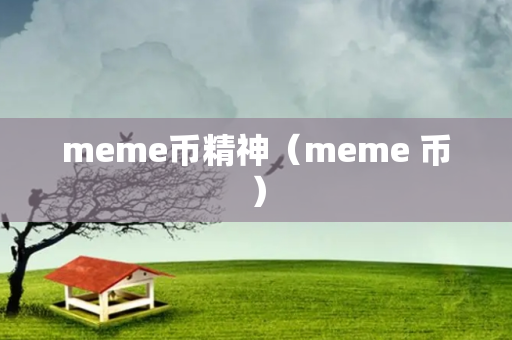 meme币精神（meme 币）