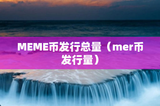 MEME币发行总量（mer币发行量）