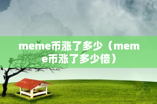 meme币涨了多少（meme币涨了多少倍）