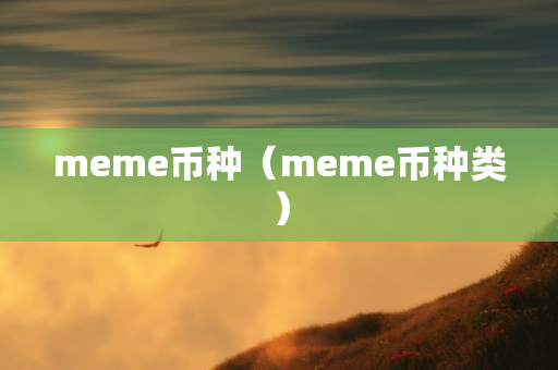 meme币种（meme币种类）