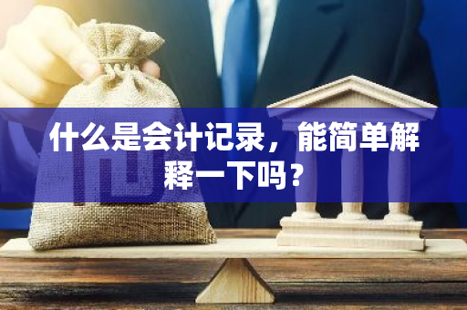 什么是会计记录，能简单解释一下吗？