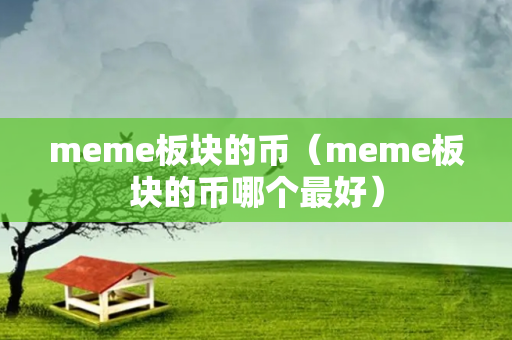 meme板块的币（meme板块的币哪个最好）