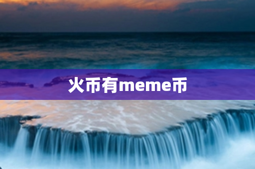 火币有meme币