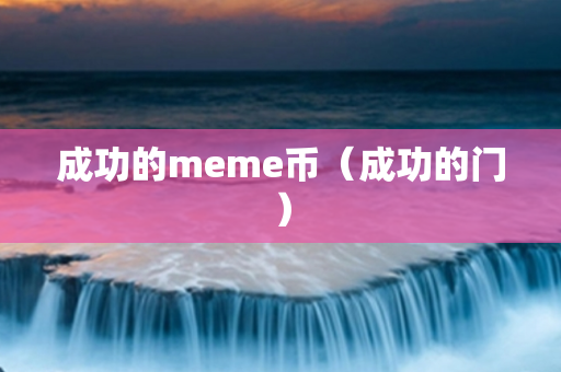 成功的meme币（成功的门）