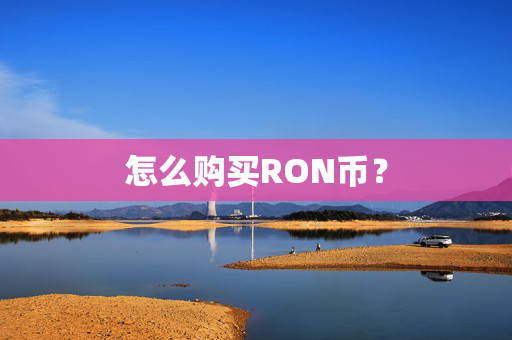 怎么购买RON币？