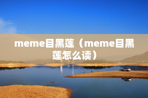 meme目黑莲（meme目黑莲怎么读）