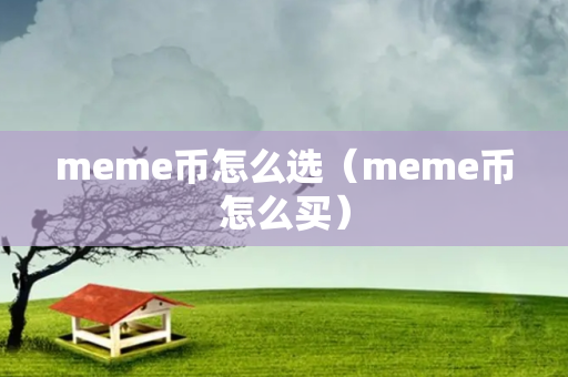 meme币怎么选（meme币怎么买）