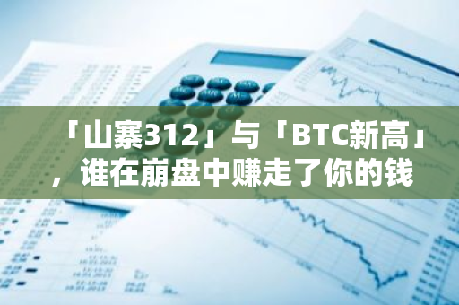 「山寨312」与「BTC新高」，谁在崩盘中赚走了你的钱？