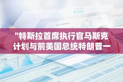 "特斯拉首席执行官马斯克计划与前美国总统特朗普一同度过选举之夜"