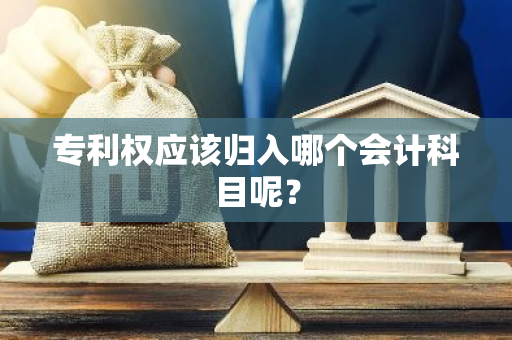 专利权应该归入哪个会计科目呢？