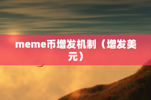 meme币增发机制（增发美元）