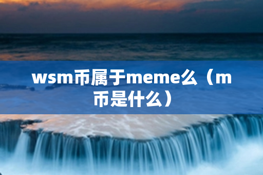 wsm币属于meme么（m币是什么）