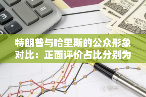 特朗普与哈里斯的公众形象对比：正面评价占比分别为44%和47%，显示出不同的受欢迎程度