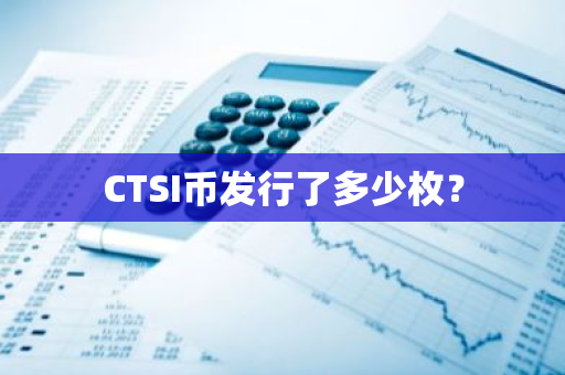 CTSI币发行了多少枚？