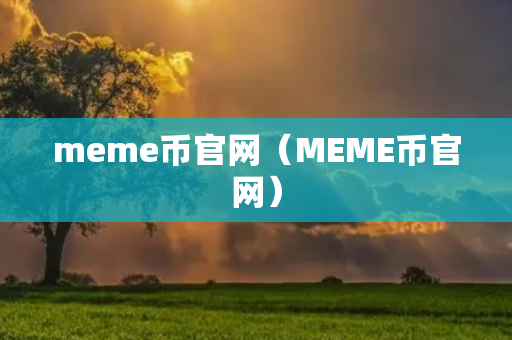 meme币官网（MEME币官网）