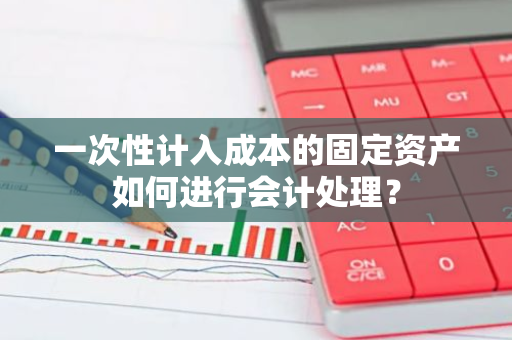 一次性计入成本的固定资产如何进行会计处理？