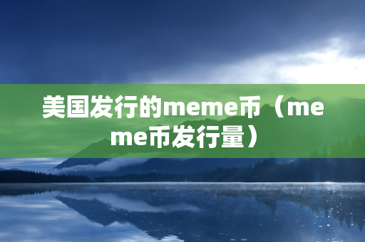 美国发行的meme币（meme币发行量）