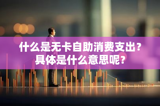 什么是无卡自助消费支出？具体是什么意思呢？