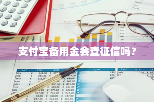 支付宝备用金会查征信吗？